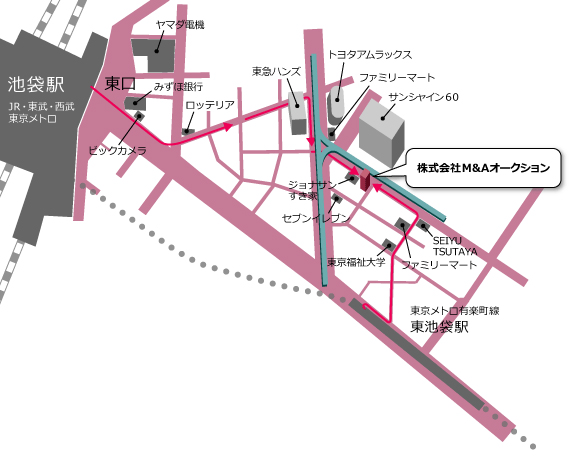 株式会社M&Aオークション地図